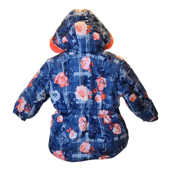 Wippete blue and pink jacket girls 12MONTHS - Picture 4 of 4